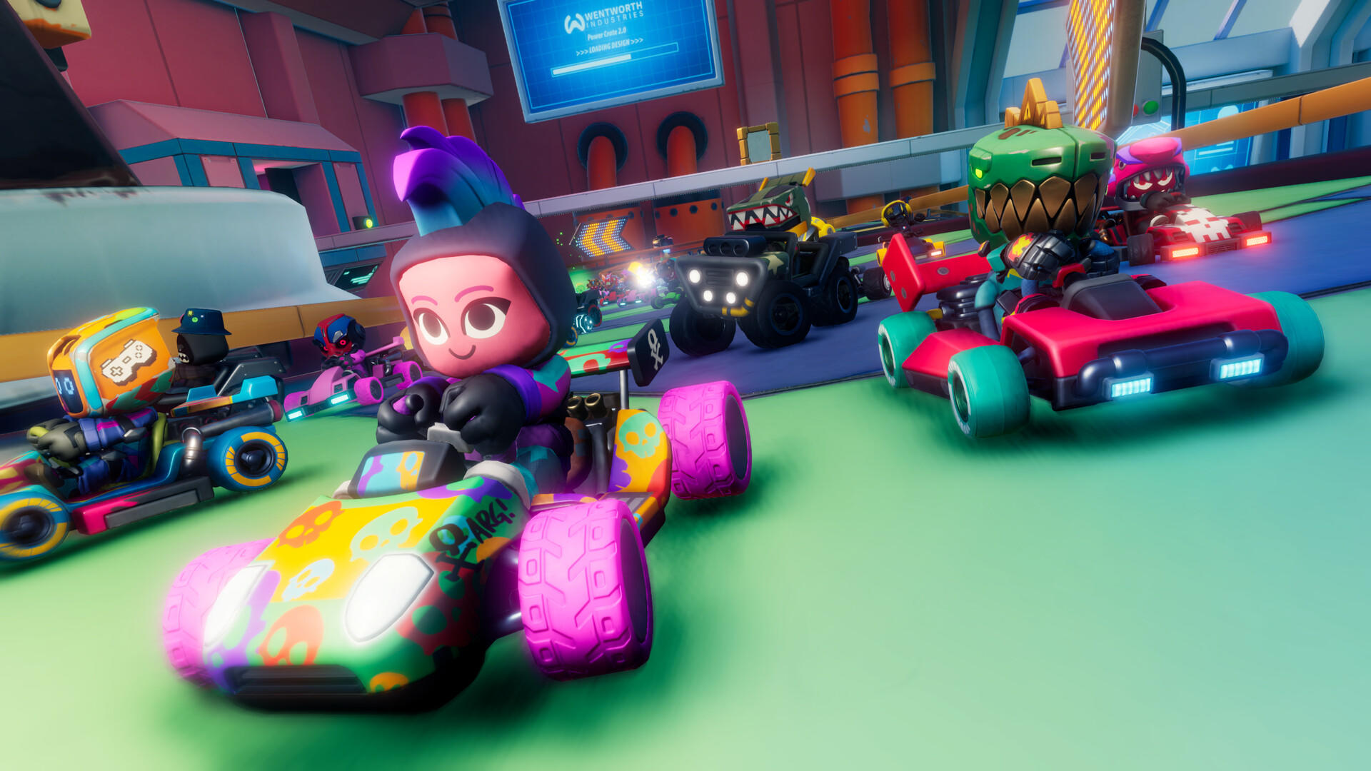 Stampede: Racing Royale Game Screenshot