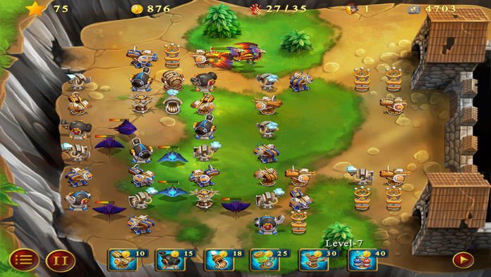 Screenshot of Rome Defenders: The First Wave
