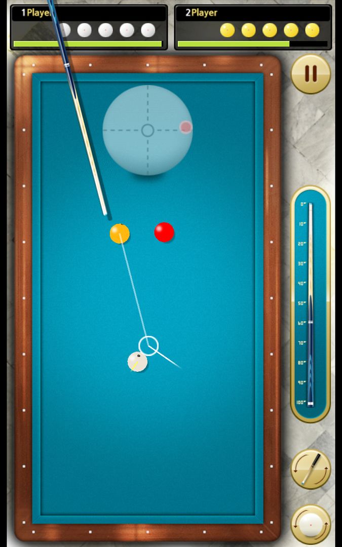 Screenshot of Billiards 3 ball 4 ball