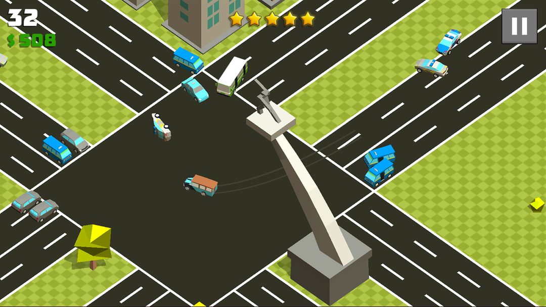 Crazy Cars Chase screenshot game
