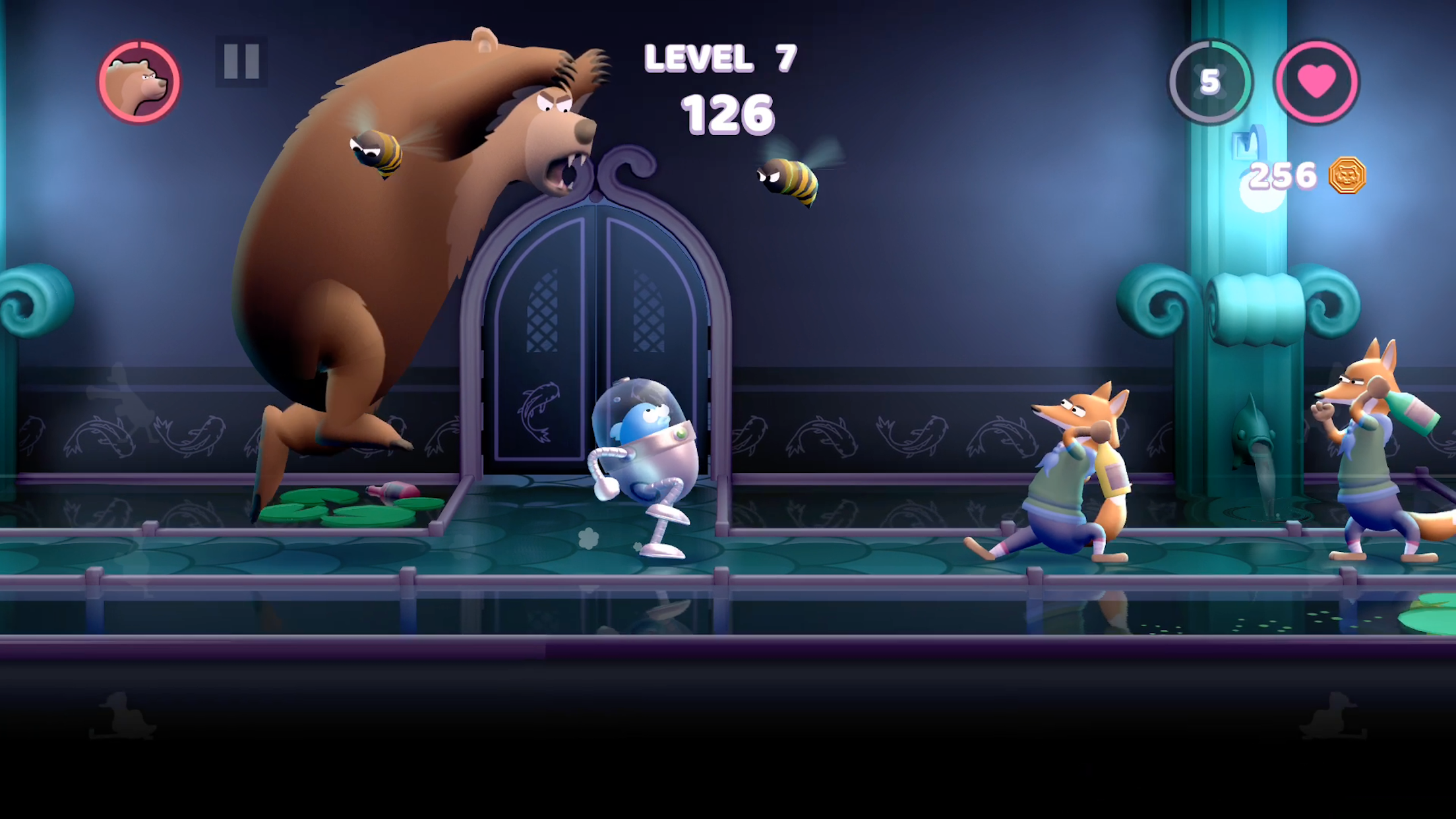 Punch Kick Duck Game Screenshot