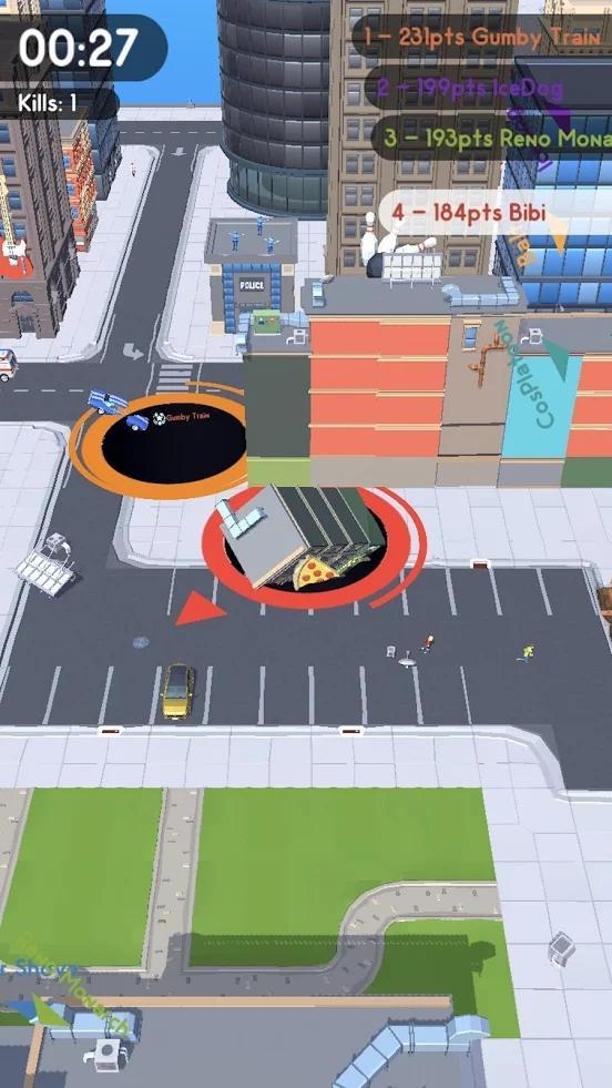 Скриншот игры Battle Of Hole