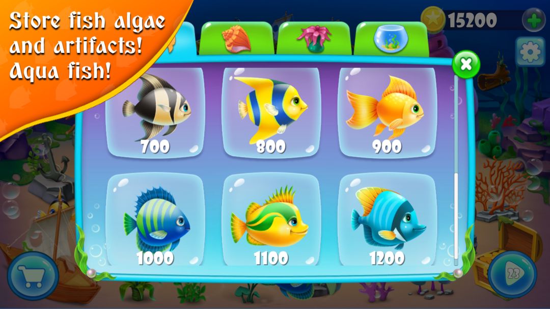 Aqua fish 게임 스크린 샷