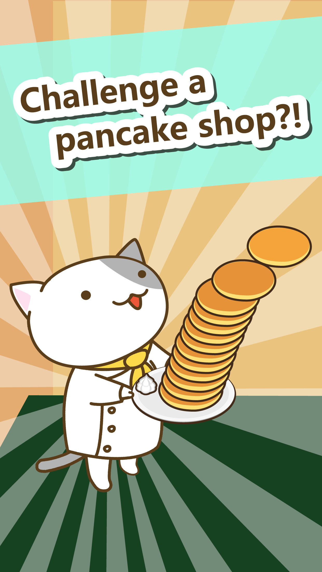 Pancake shop of cat Game Screenshot