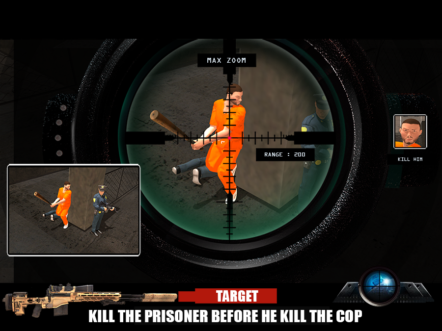 Prison Sniper Survival Hero - FPS Shooter Game Screenshot