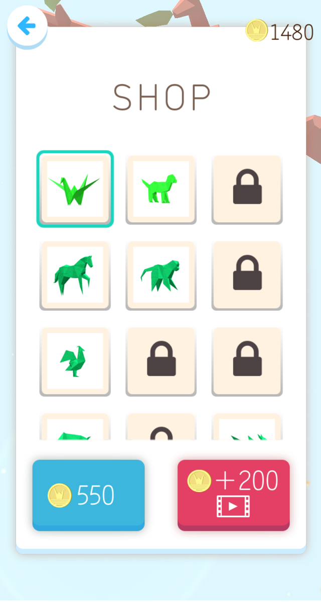 Скриншот игры Orizuru Sort Puzzle