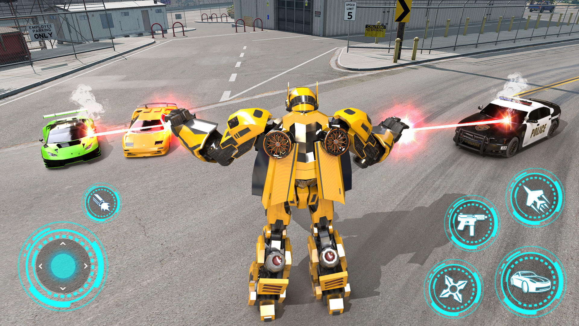 Screenshot of Robot War: Robot Transform