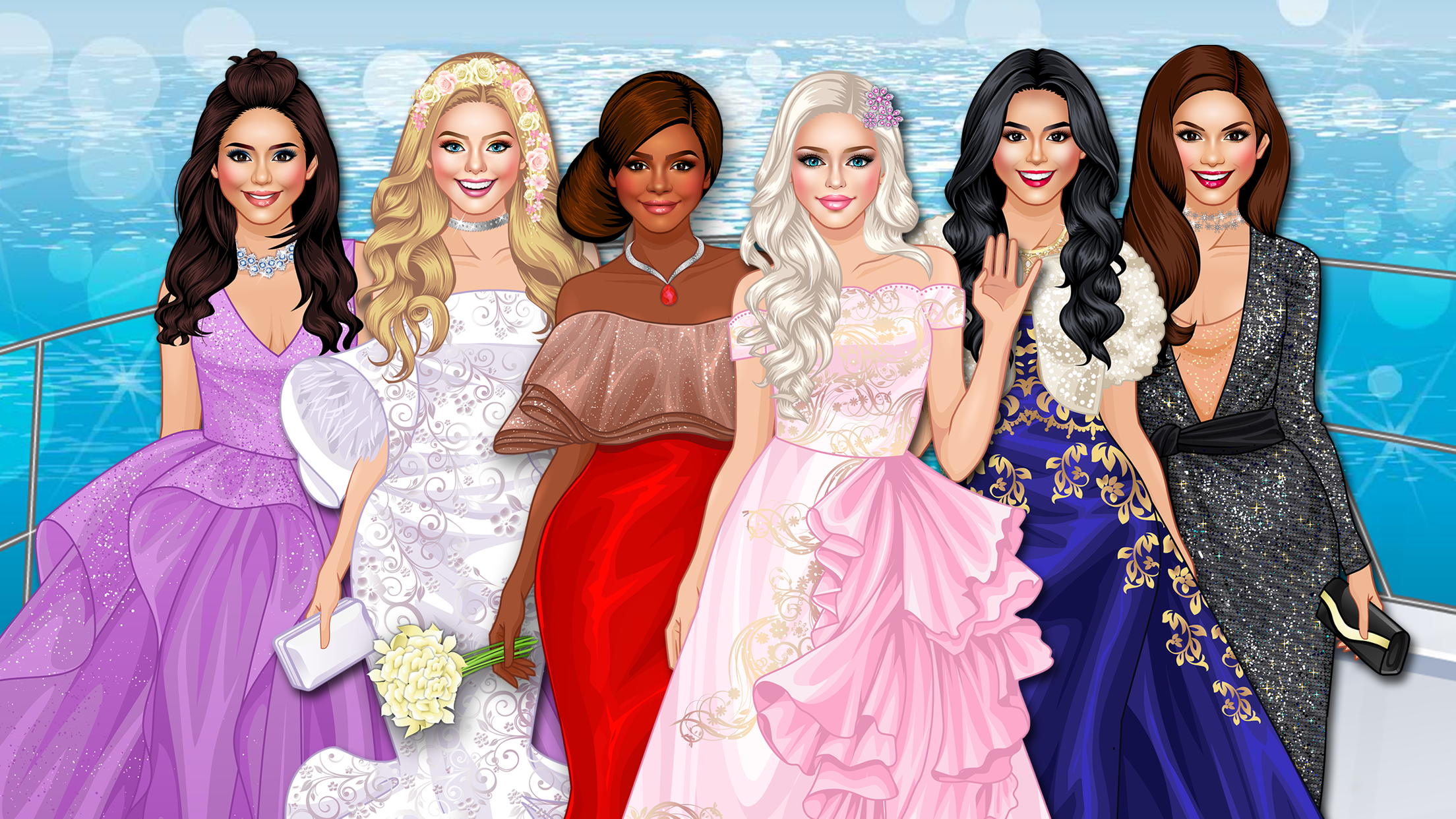 Model Dress Up: Girl Games Game Screenshot