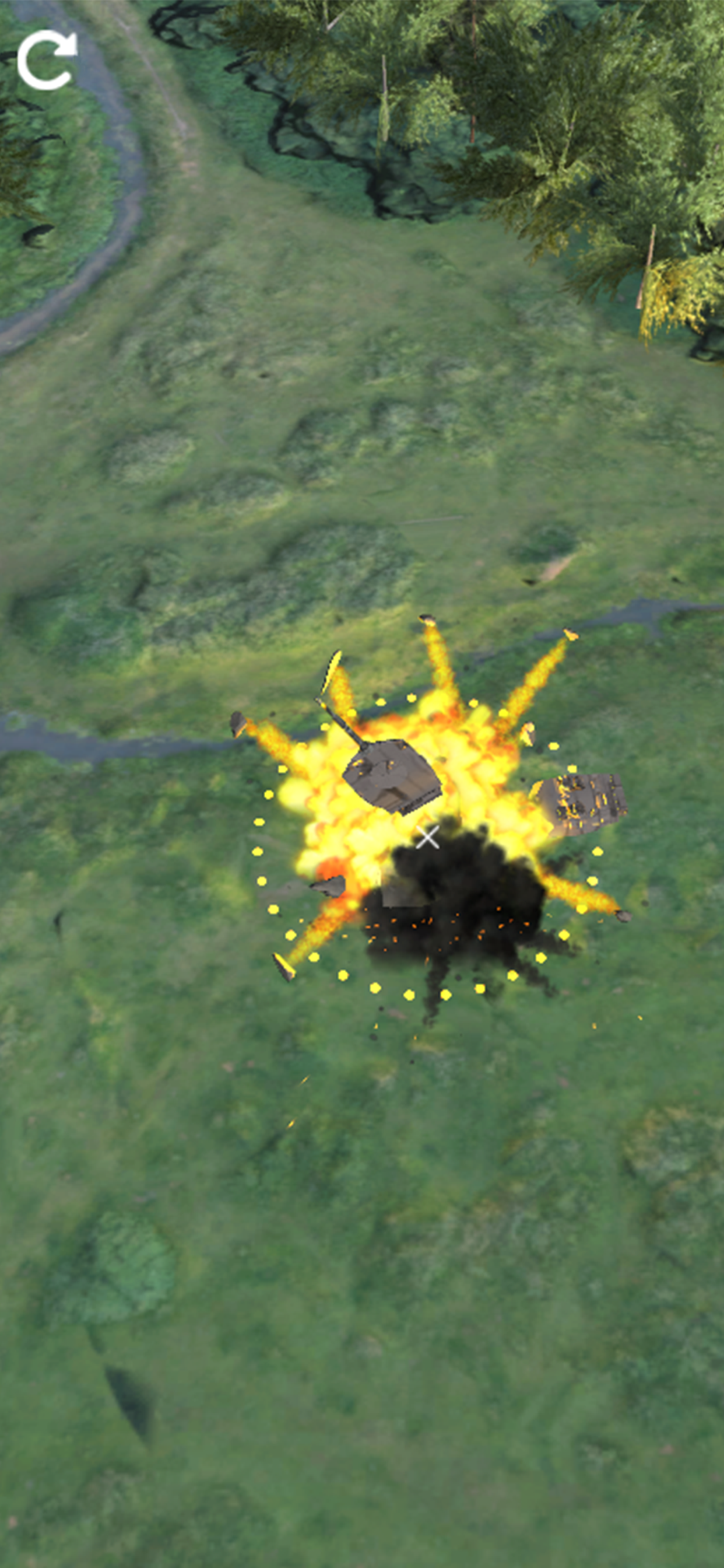 Artillery Strike Game Screenshot
