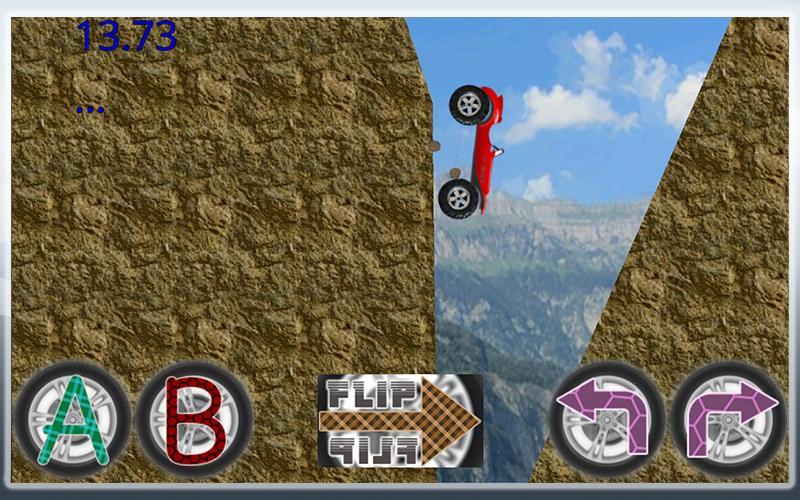 Up Hill Climb Racing Motor Car Game Screenshot