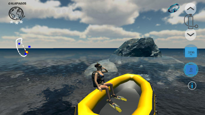 Scuba Diving Adventure Game Screenshot