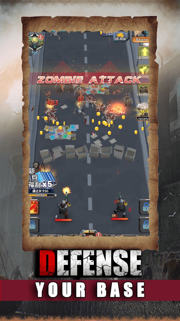 Screenshot of Zombies City : Doomsday Survival Shooting Games