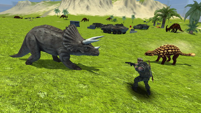 Dinosaur: Mercenary War Game Screenshot