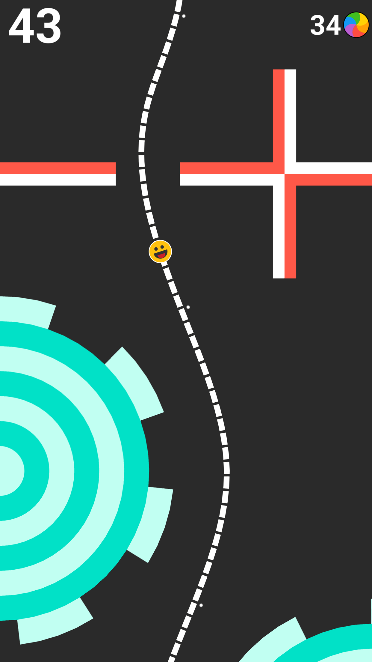 Line Ride ภาพหน้าจอเกม