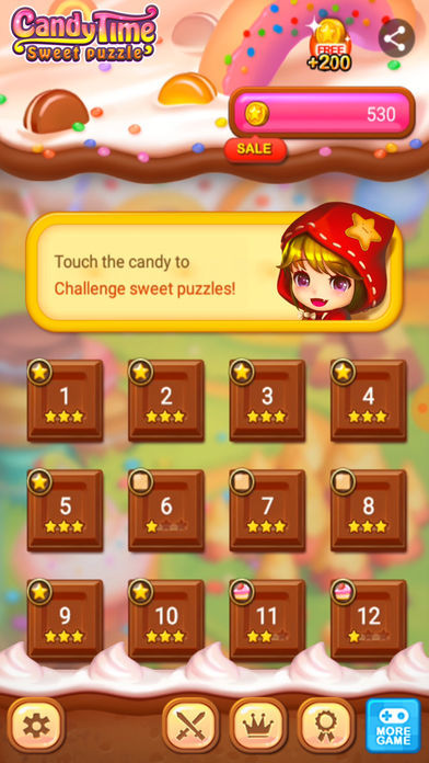 CandyTime : Sweet Puzzle 게임 스크린 샷