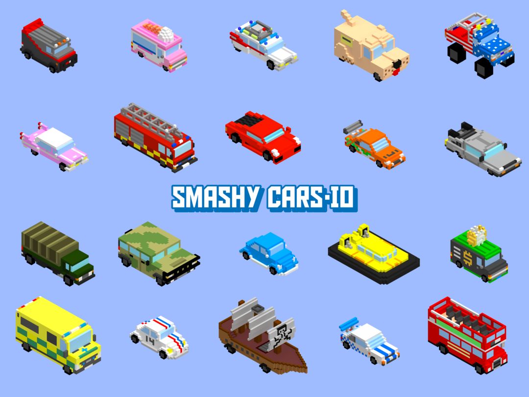Smashy Cars .io 게임 스크린 샷