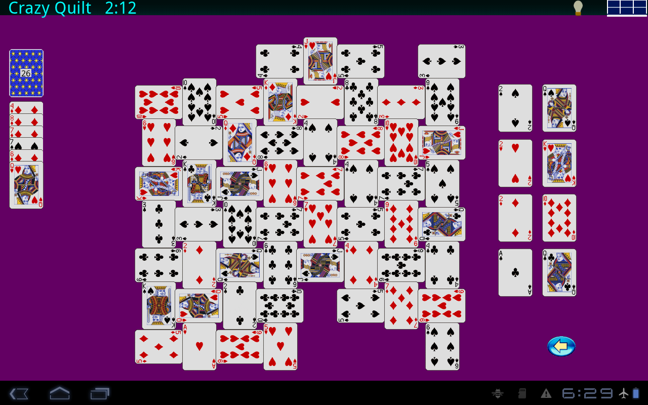 Stellar Solitaire Game Screenshot