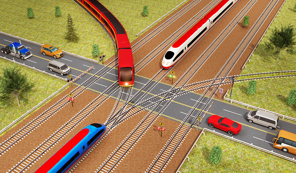 Indian Train City Pro Driving : Train Game Game Screenshot