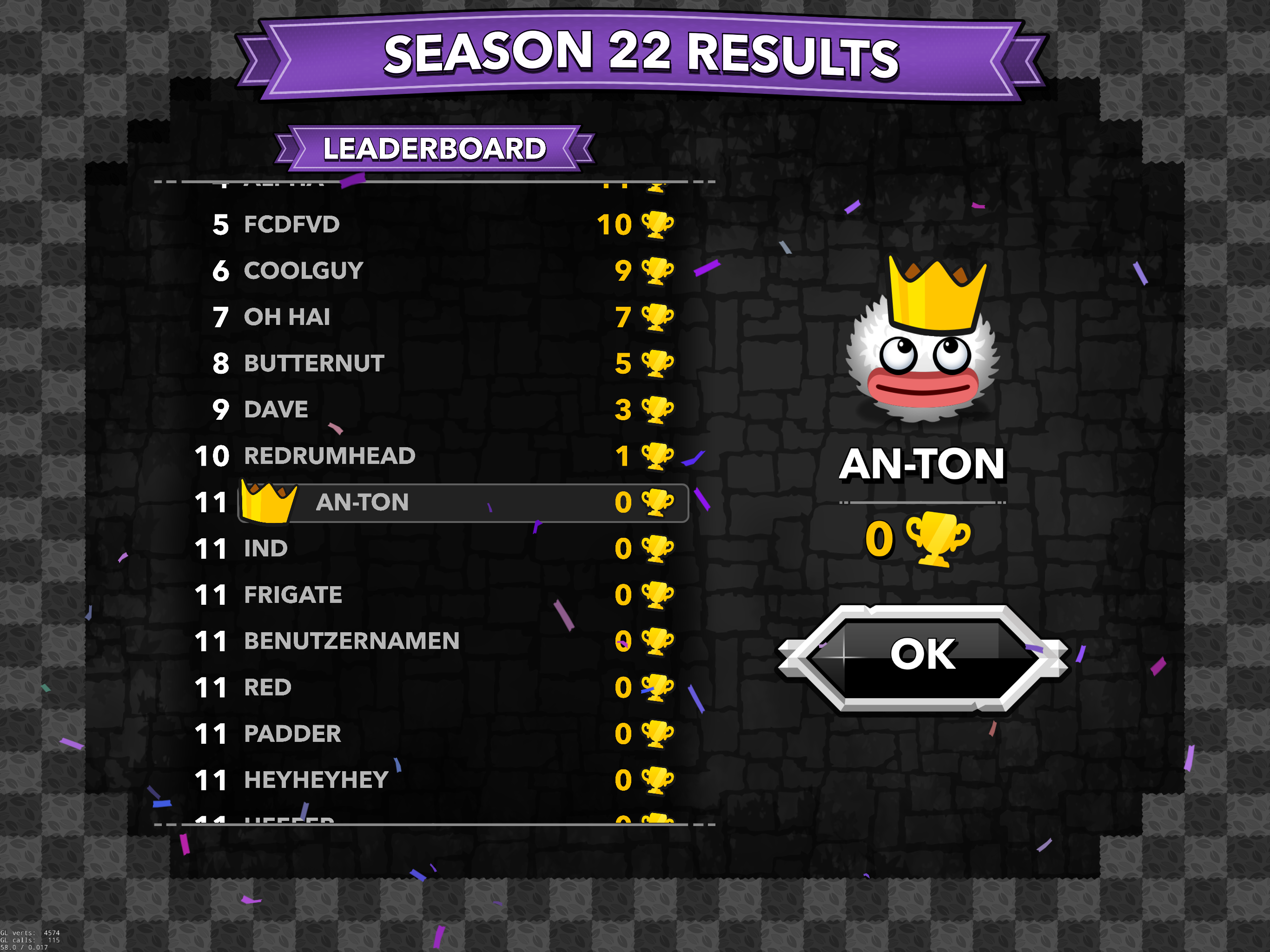 King Chomp Game Screenshot