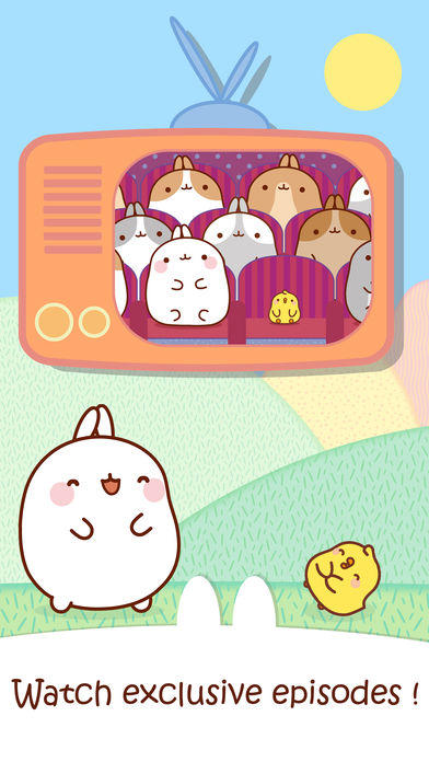 MOLANG: A HAPPY DAY - FUN GAMES FOR TODDLERS 게임 스크린샷