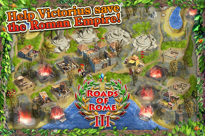Screenshot of Roads of Rome 3
