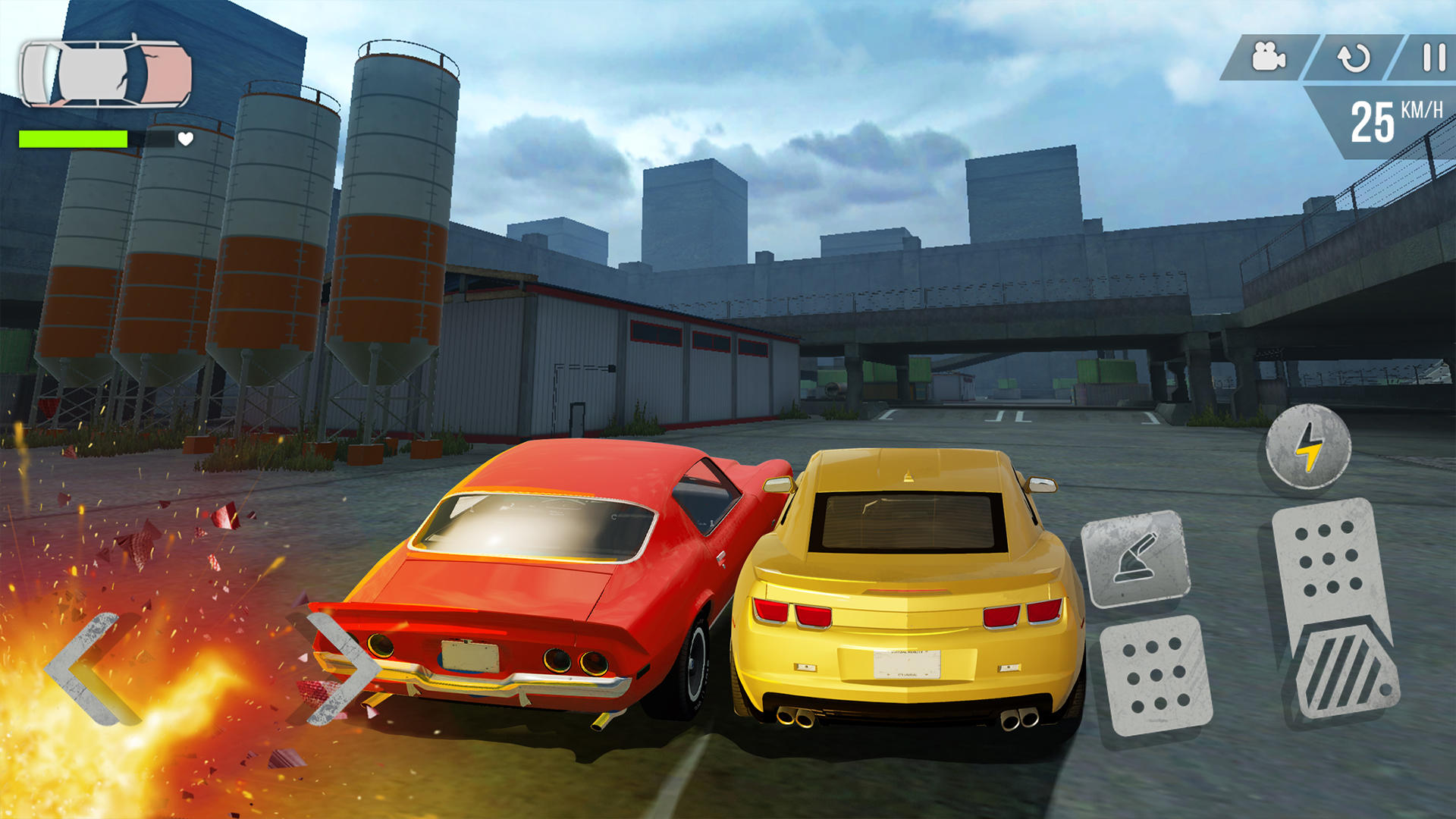 Muscle Car America: Crash Test ภาพหน้าจอเกม