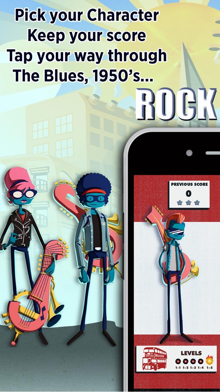 BandBlast Rock: Rhythm Master Game Screenshot
