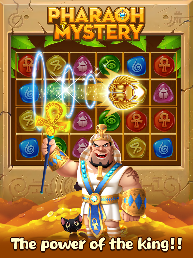 Captura de Tela do Jogo Pharaoh Legend - Treasure Adventure