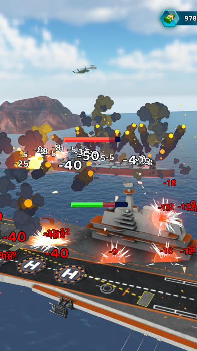 Скриншот игры Warship DIY Battle!