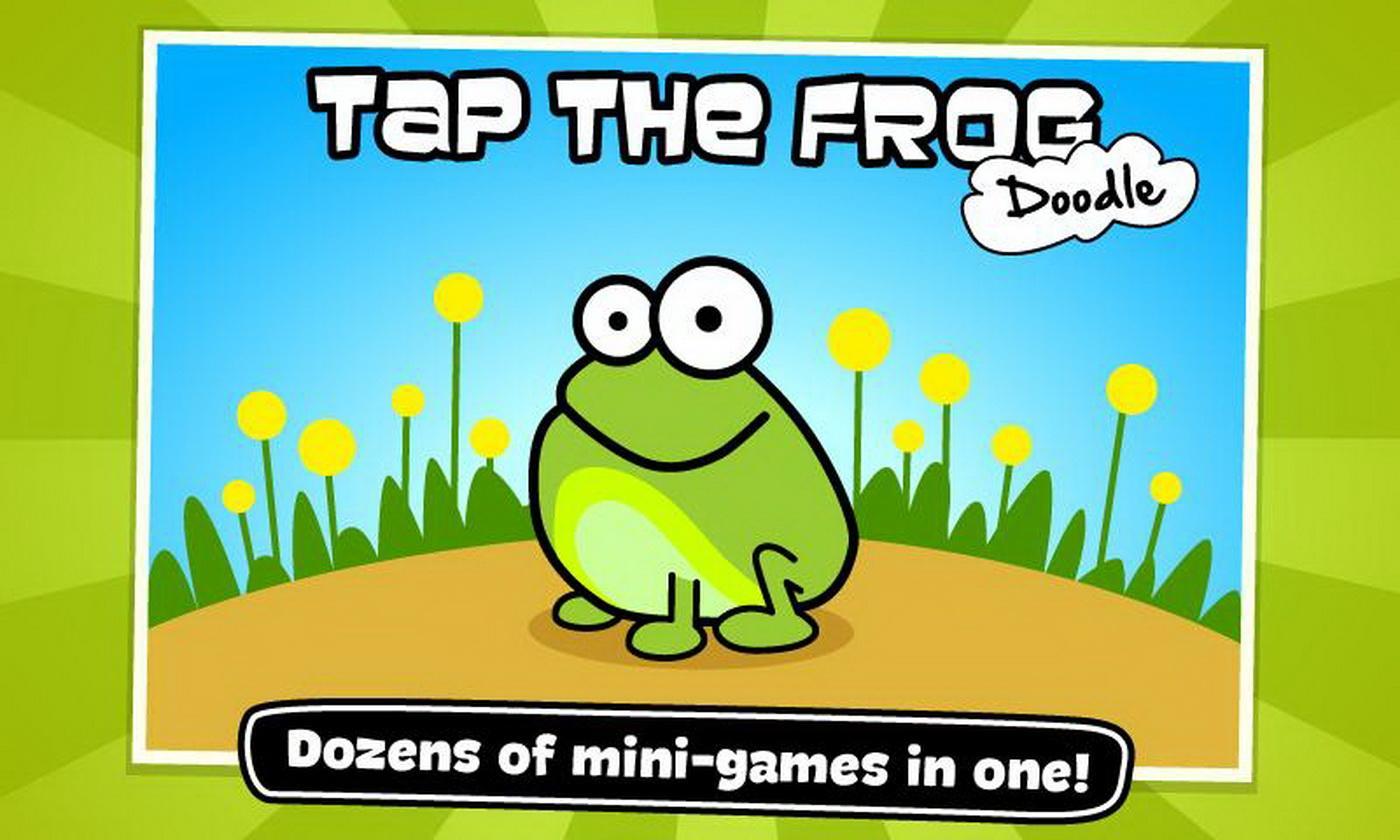 Tap the Frog: Doodle Game Screenshot