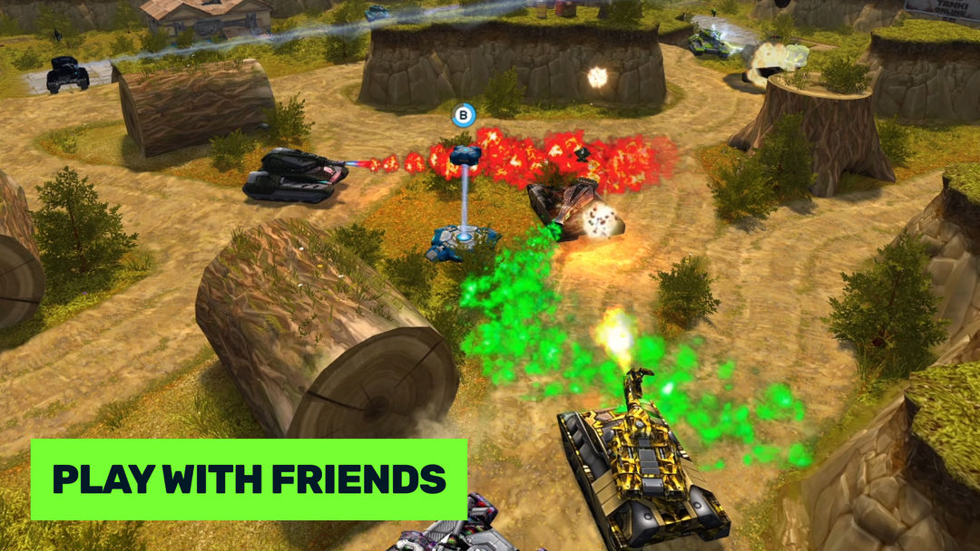 Tanki Online screenshot game