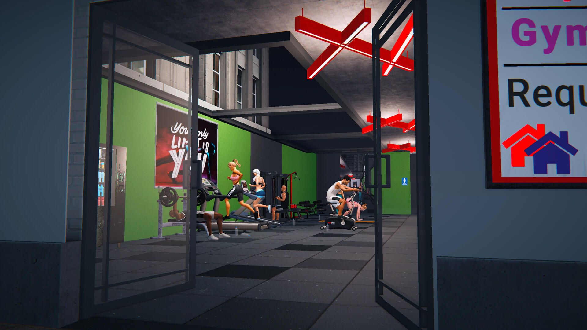 Gym Simulator 24 ภาพหน้าจอเกม