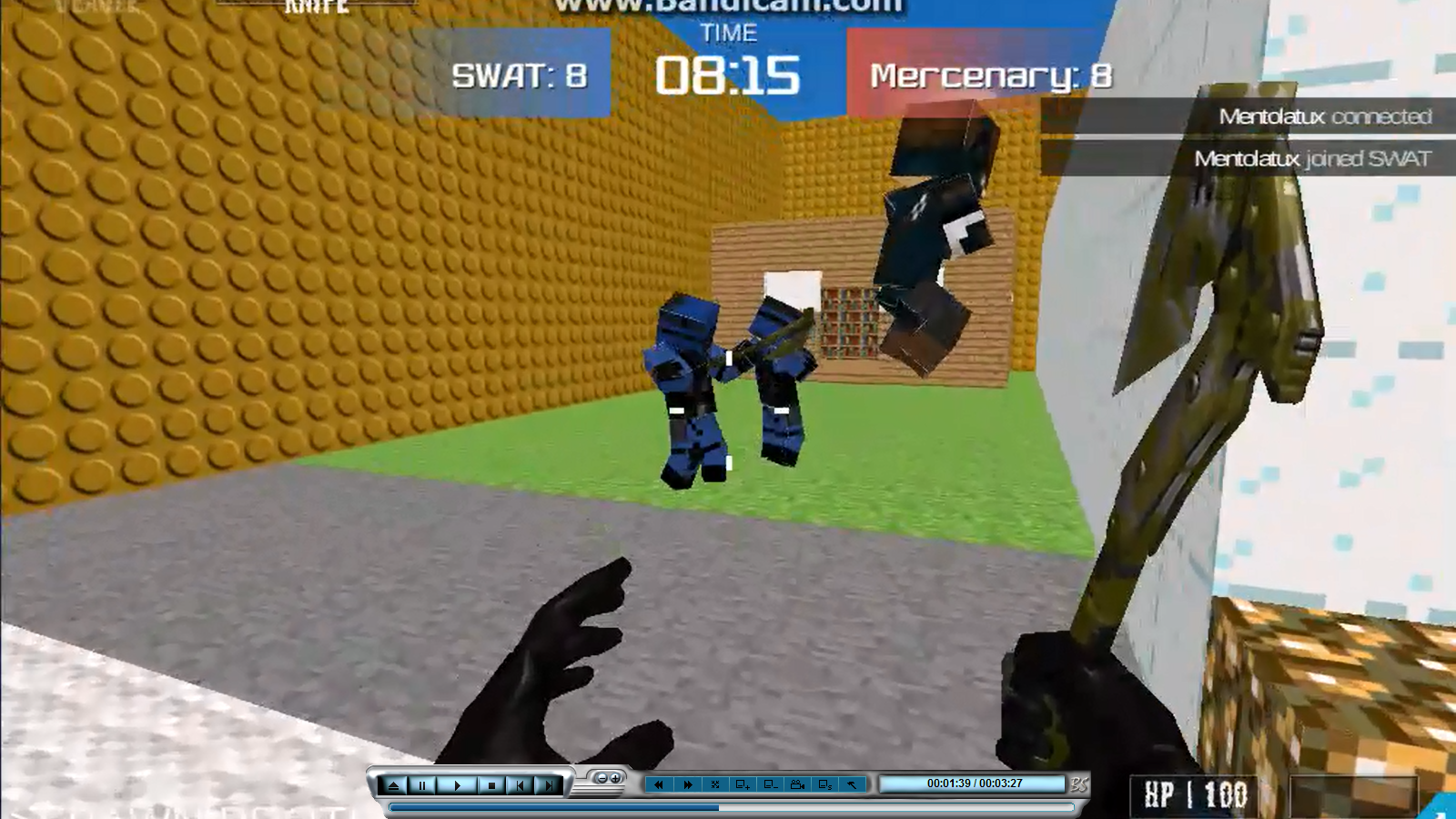 Screenshot of Combat Pixel Arena 3D Multiplayer