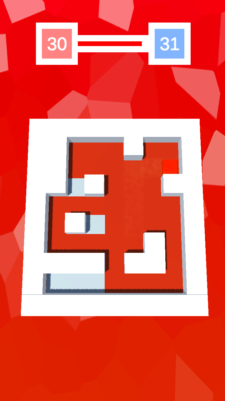 Roller Paint Game Screenshot