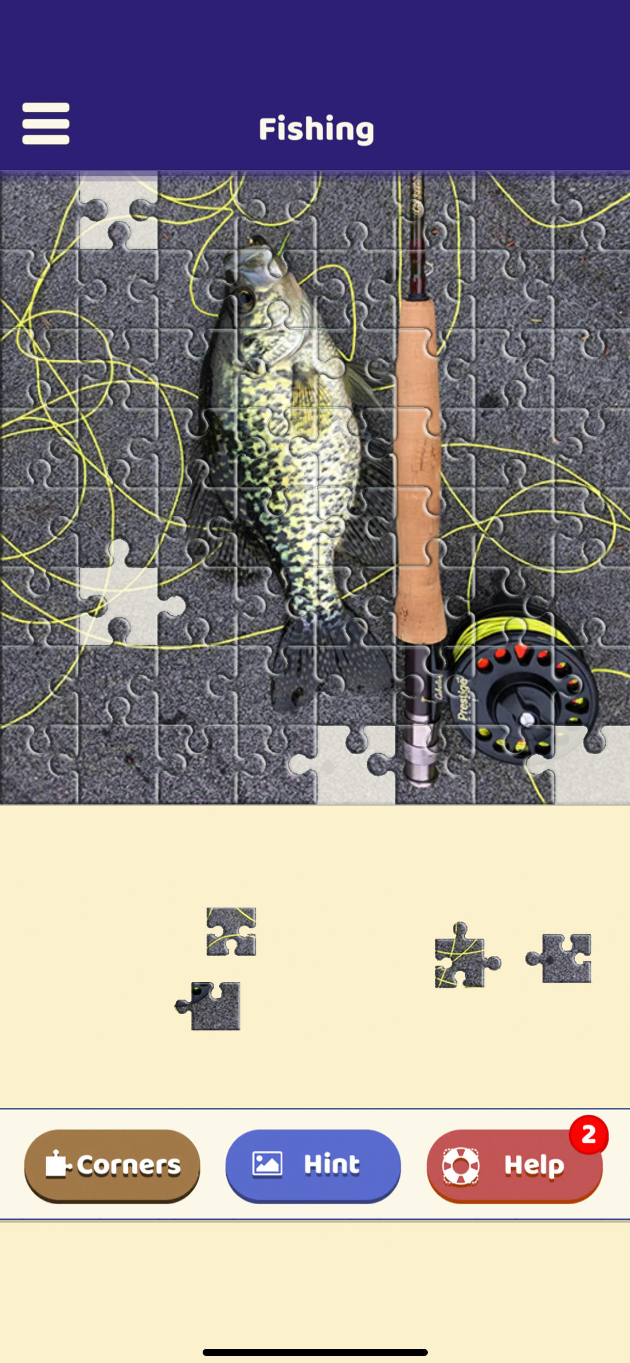 Fishing Puzzle Game Screenshot