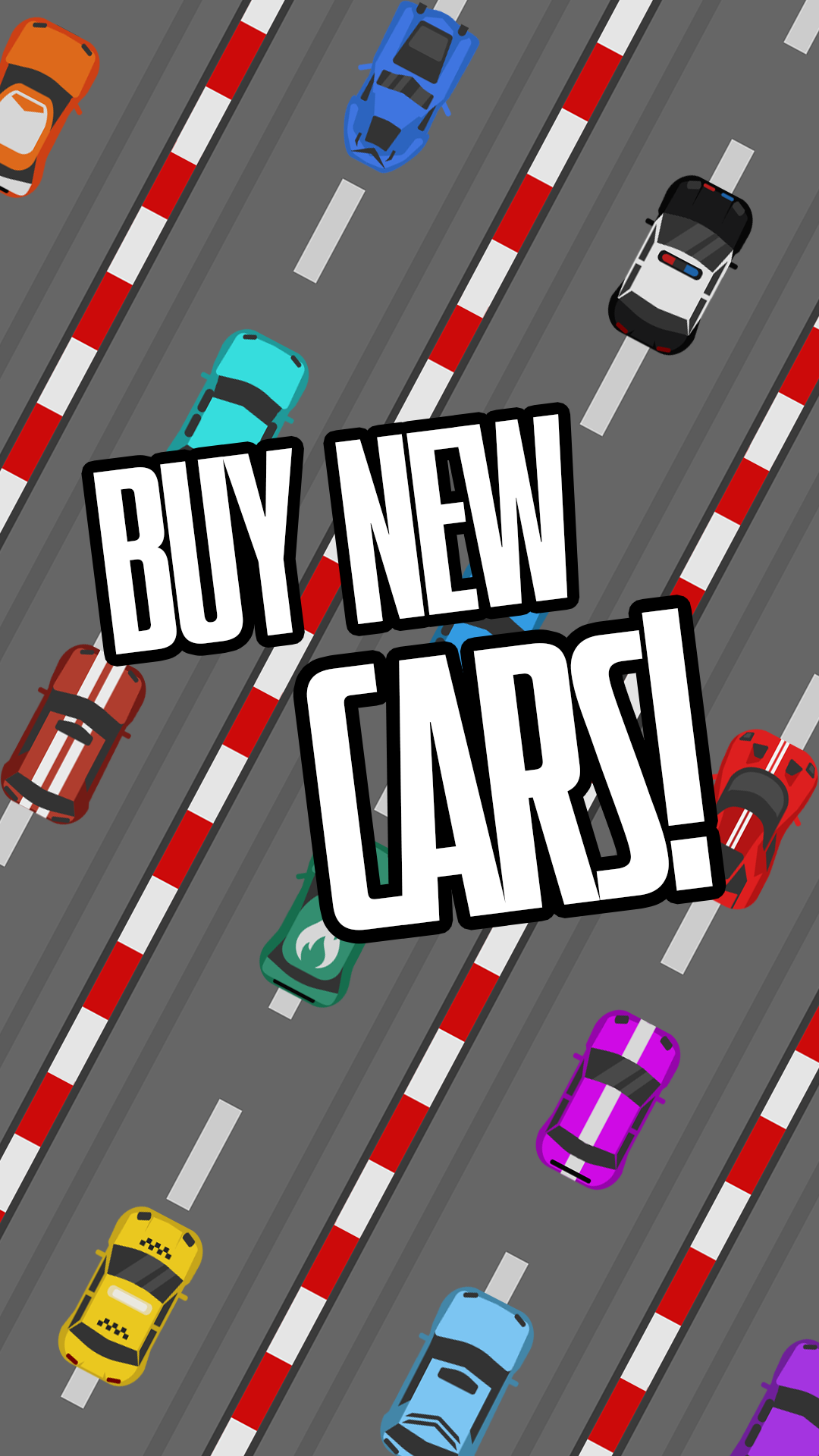 Crazy Road ゲームのスクリーンショット