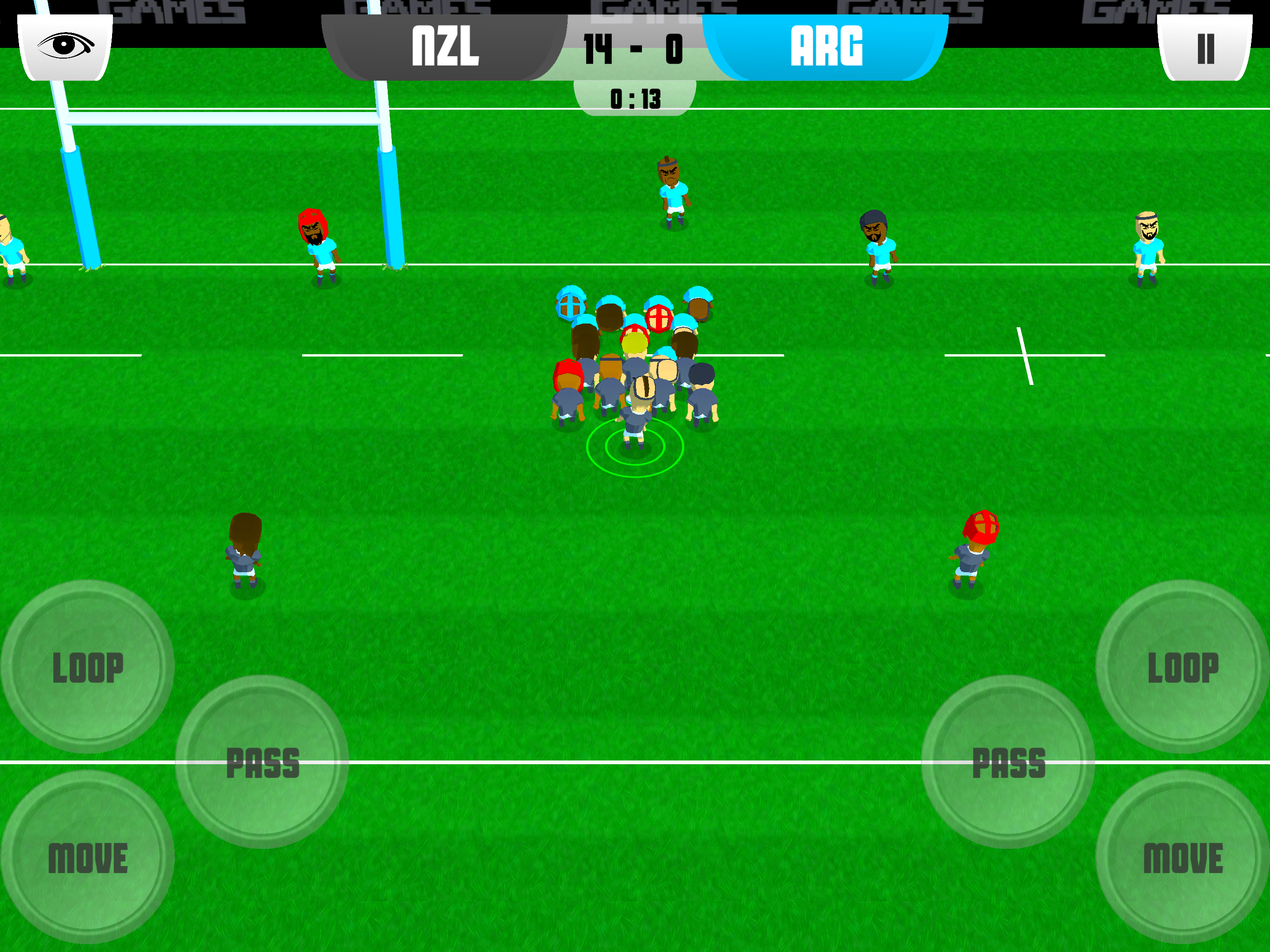 Screenshot of Rugby World Championship 2