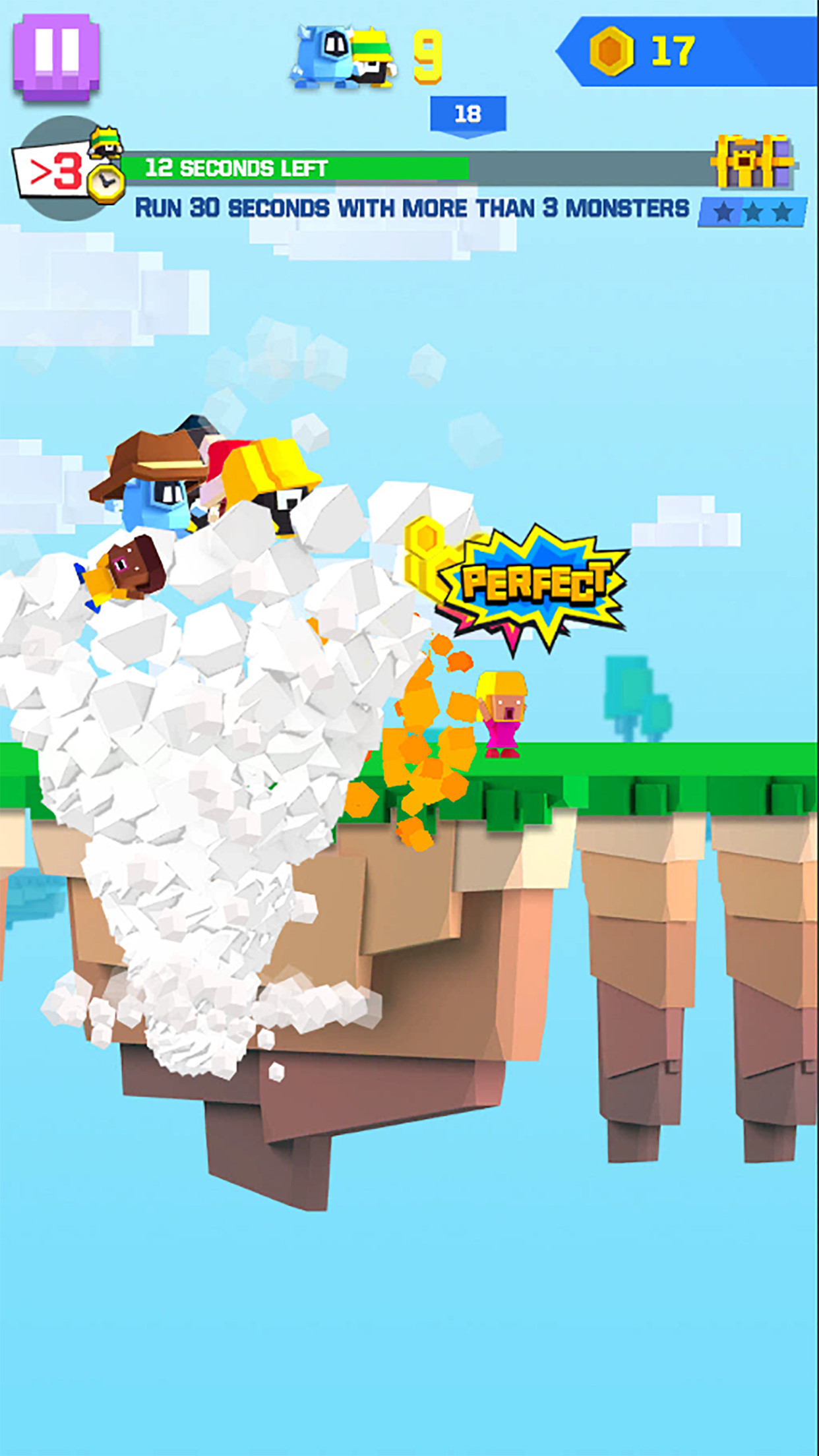 Monster Rush Game Screenshot