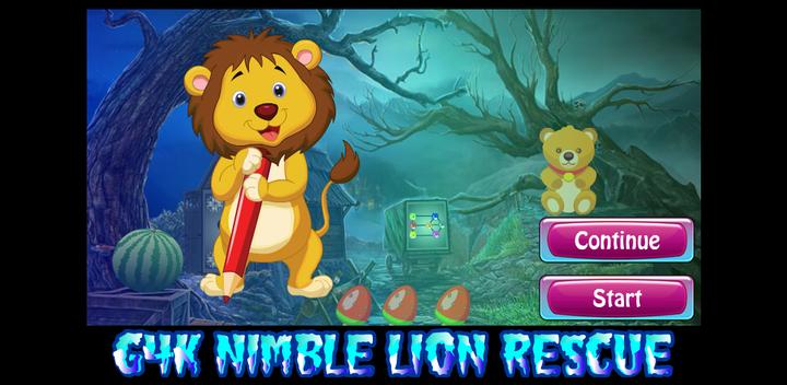 Banner of Best Escape Game 591 Nimble Lion Rescue Game 1.0.0