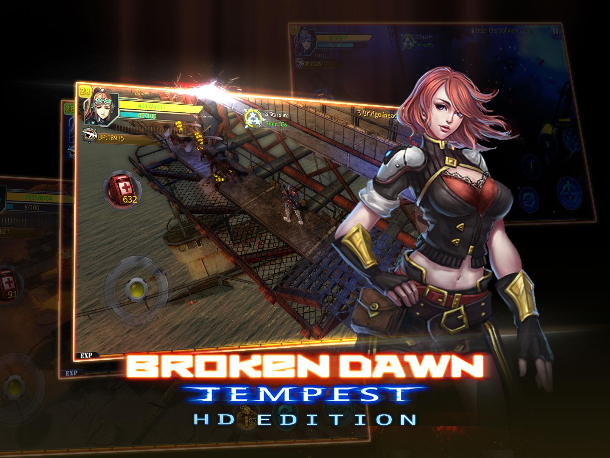 Broken Dawn:Tempest HD Game Screenshot
