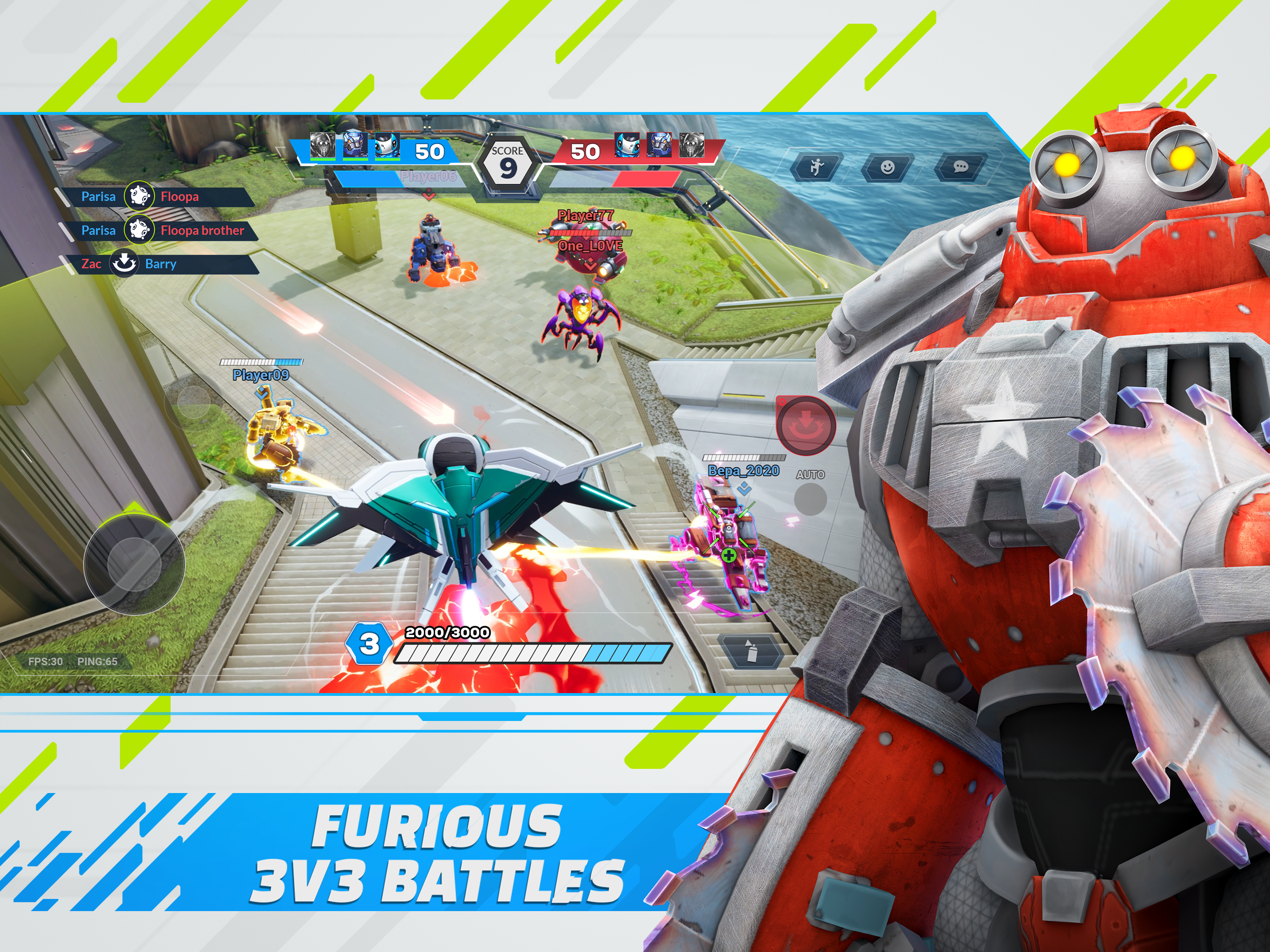 ArcForce: 3v3 Hero Shooter Game Screenshot