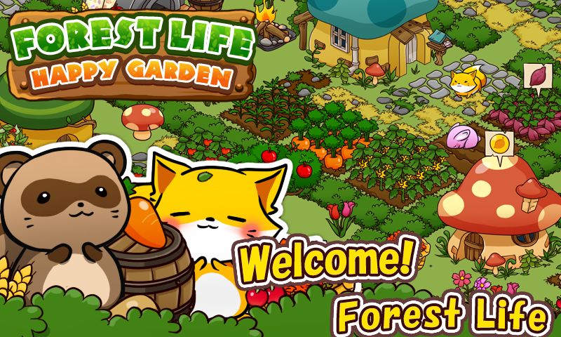 Forest Life -Happy garden- 게임 스크린 샷