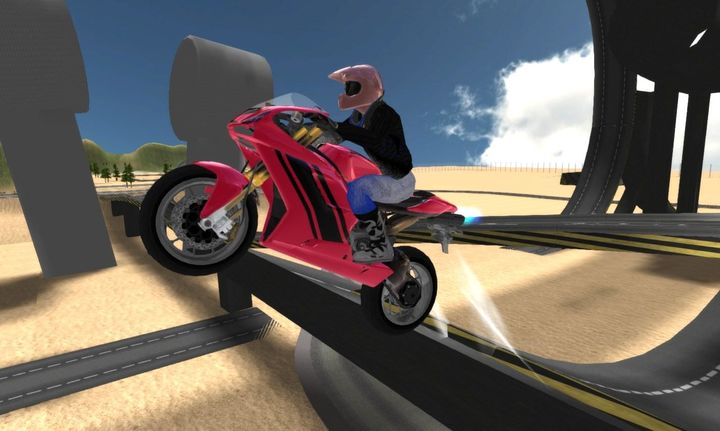 Screenshot 1 of Extreme Bike Race Driving 1.09