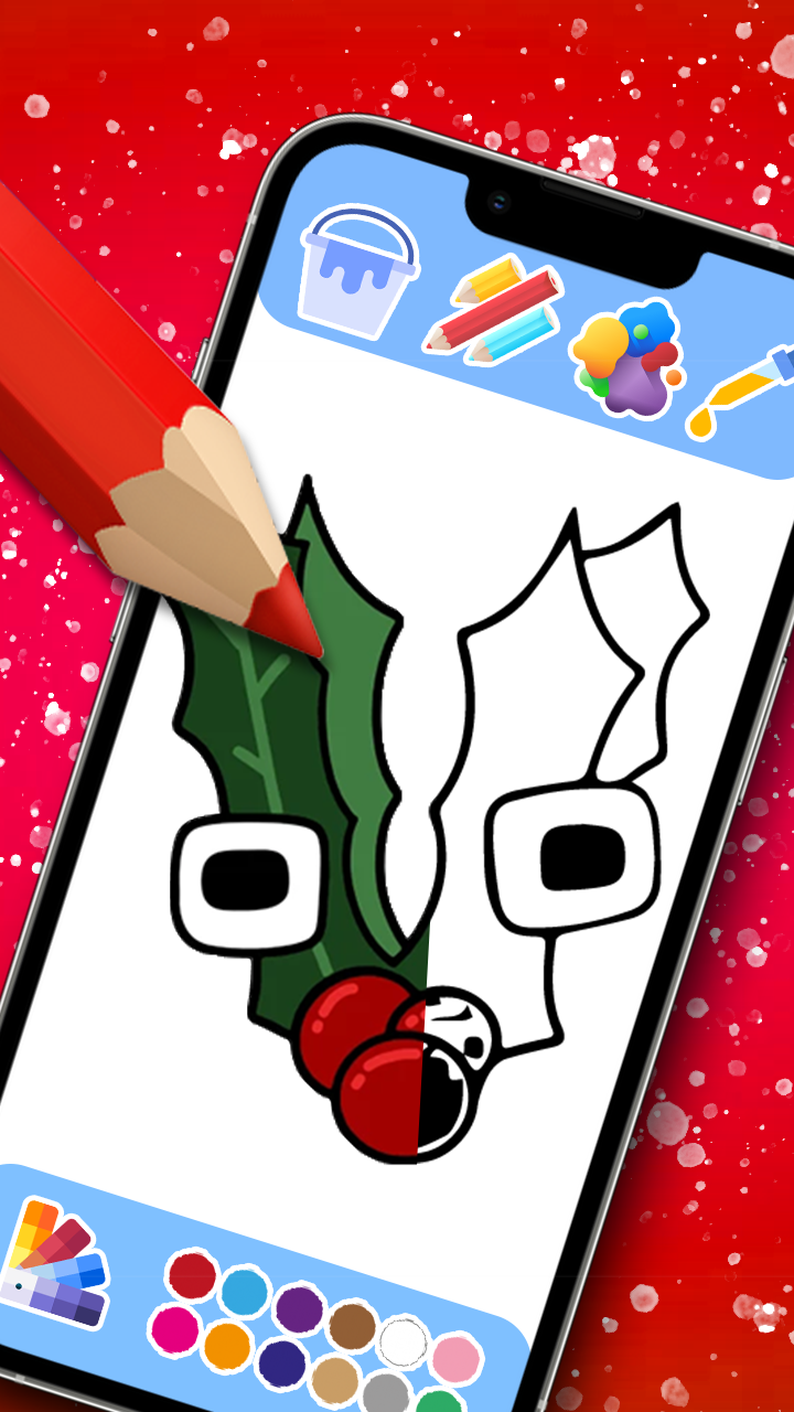 Captura de Tela do Jogo Alphabet Lore Coloring Book