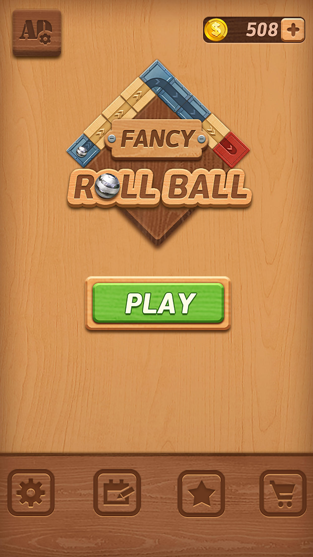 Screenshot 1 of Fancy Roll Ball (ဘီတာ) 1.0.1