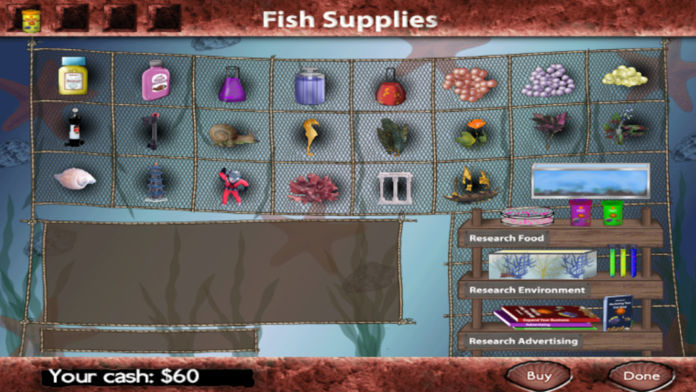 Fish Tycoon 게임 스크린 샷
