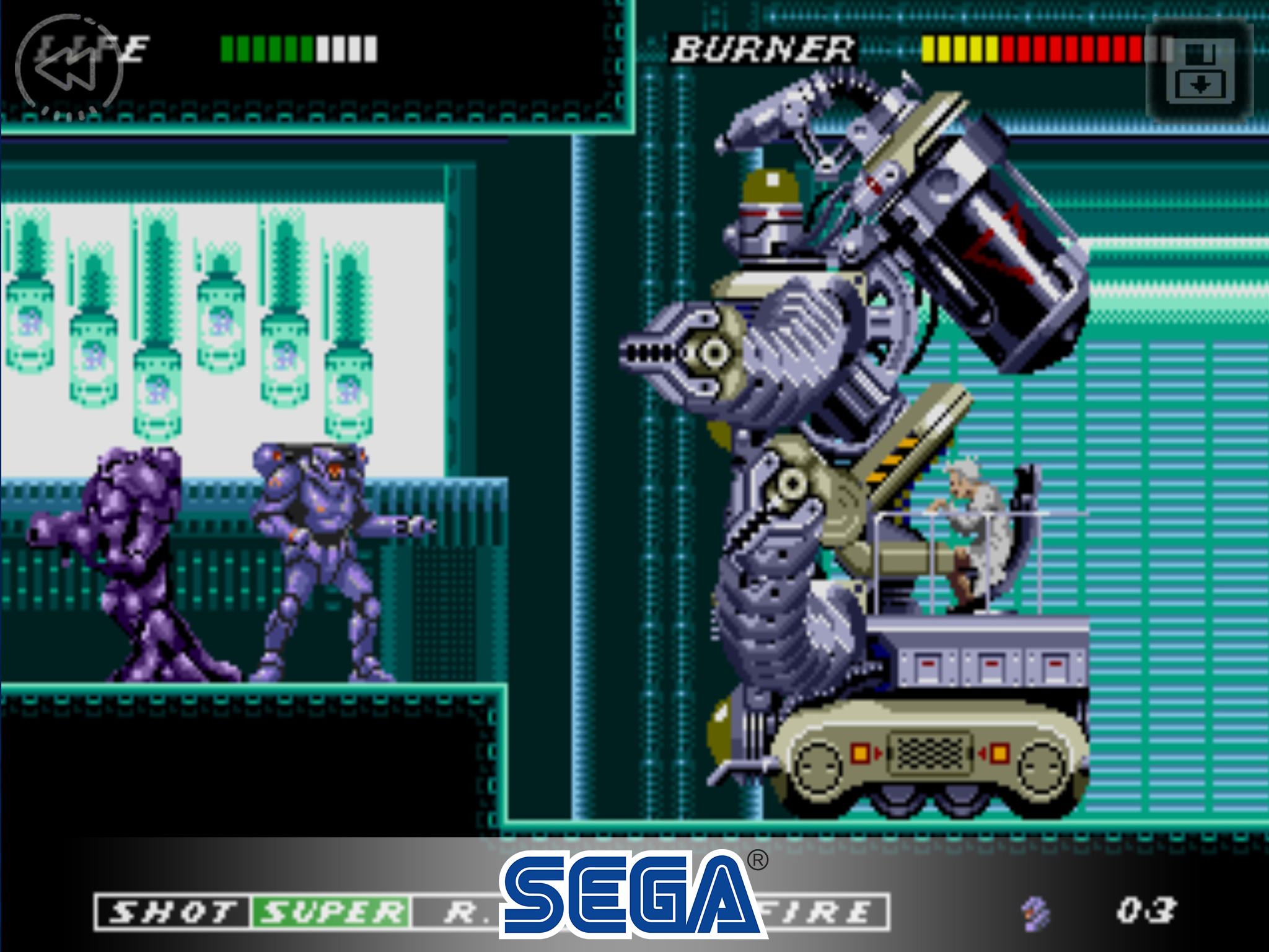 ESWAT City Under Siege Classic Game Screenshot