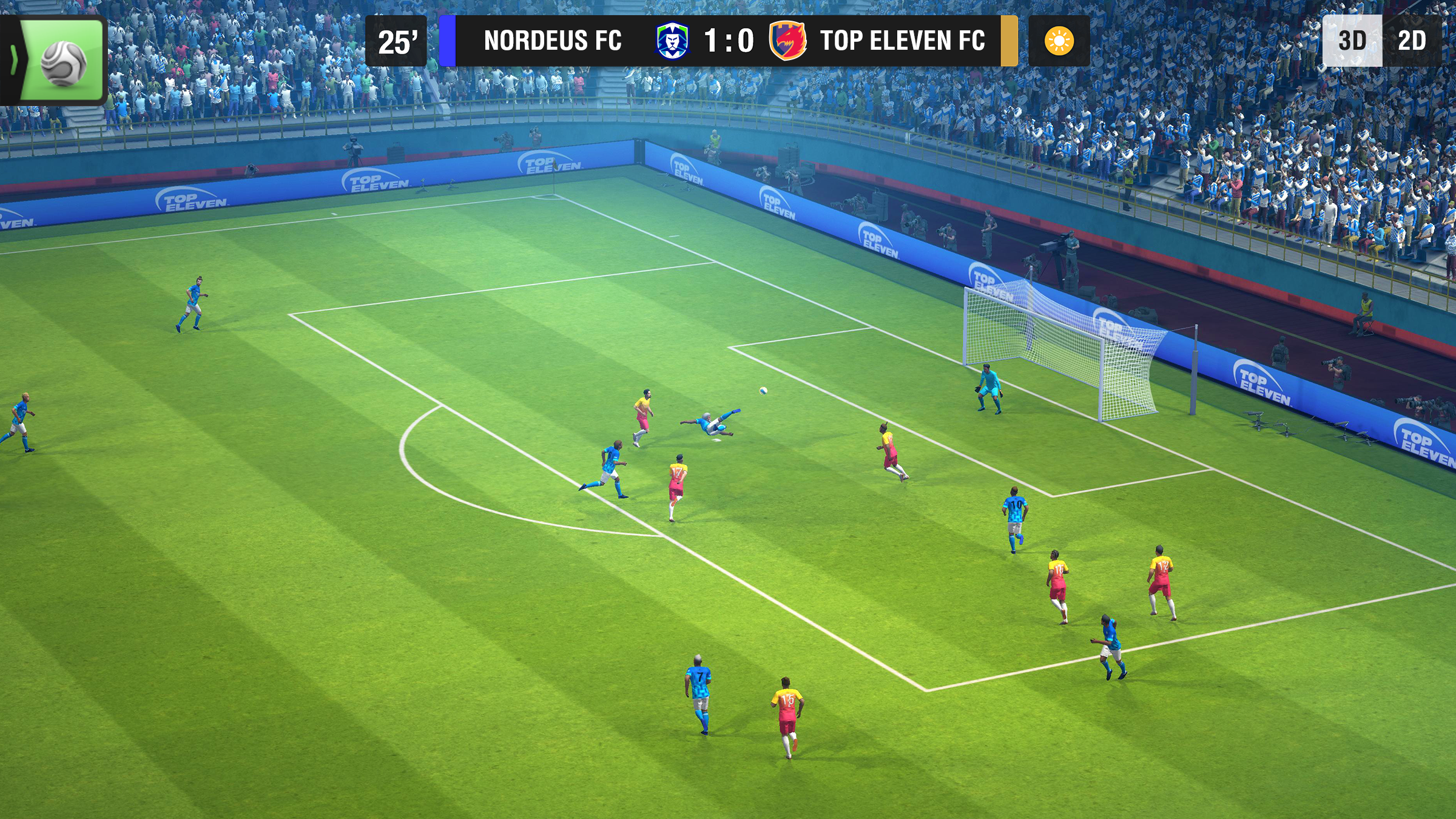 Screenshot of Top Eleven Be a Soccer Manager