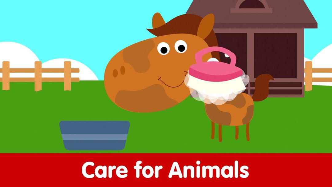 🐓Baby Farm Games - Fun Puzzles for Toddlers🐓遊戲截圖