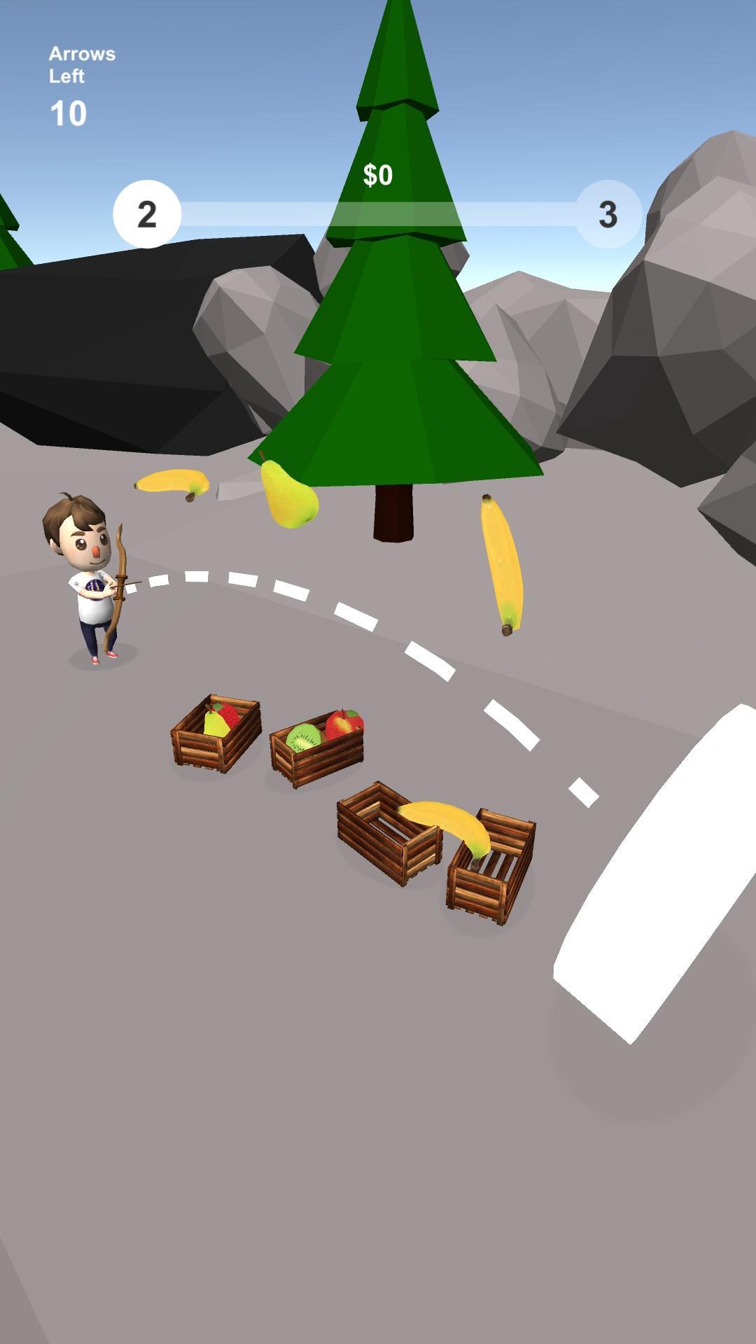 FRUIT ARCHER Game Screenshot
